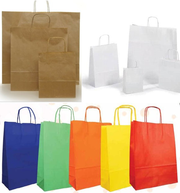 Shoppers e bustine in carta, biodegradabili o in PE