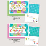 81-001-014 Biglietti Auguri Rainbow Compleanno