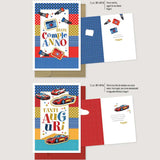 81-001-014 Biglietti Auguri Rainbow Compleanno