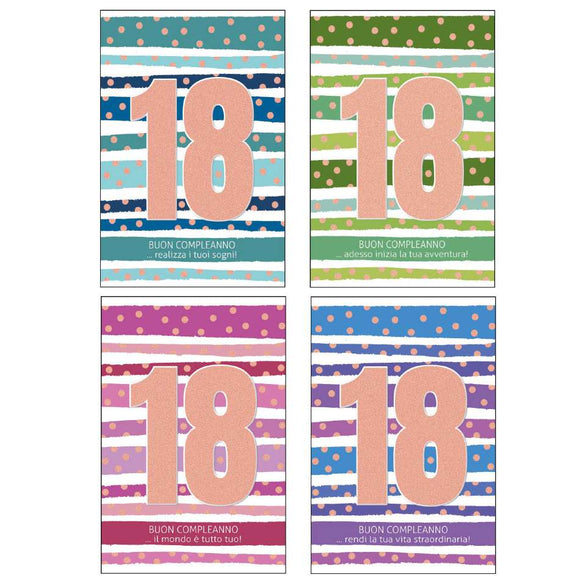 Biglietti Auguri 18 Anni