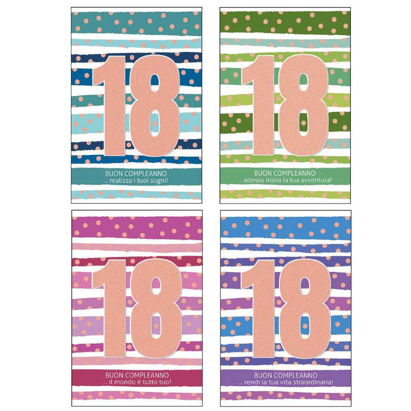 Biglietti Auguri 18 Anni