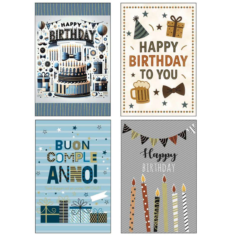 Biglietti Auguri Compleanno Uomo