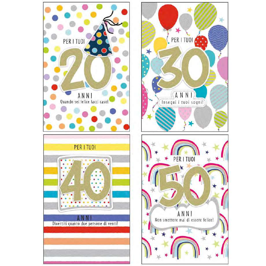 Belly Button Designs Biglietto di Auguri Compleanno con Goffratura Belly Button Designs Biglietto di Auguri Compleanno con Goffratura