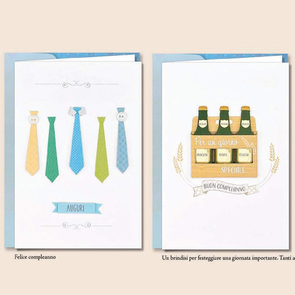 Biglietti Auguri Paperwork Compleanno Uomo