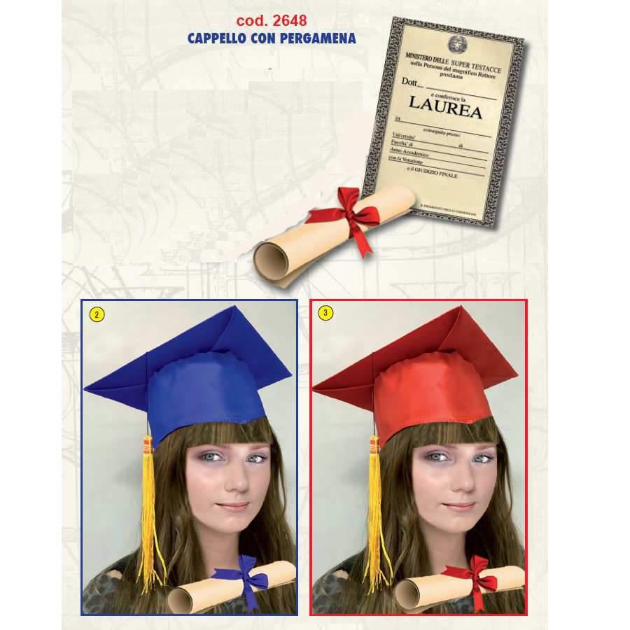 Cappello Da Laurea Con Fascia 'I Graduated' – Set 2025 Per Cerimonie E Foto