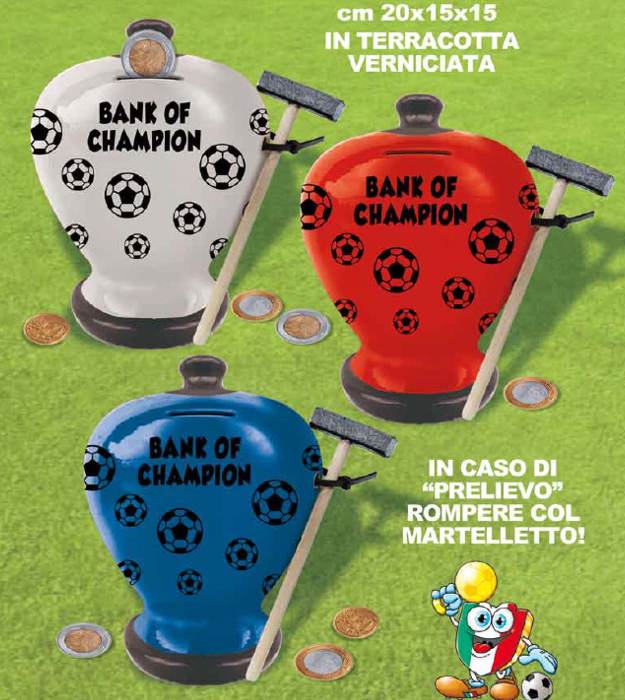 d5841 Gadget Calcio Salvadanaio - casa-del-biglietto